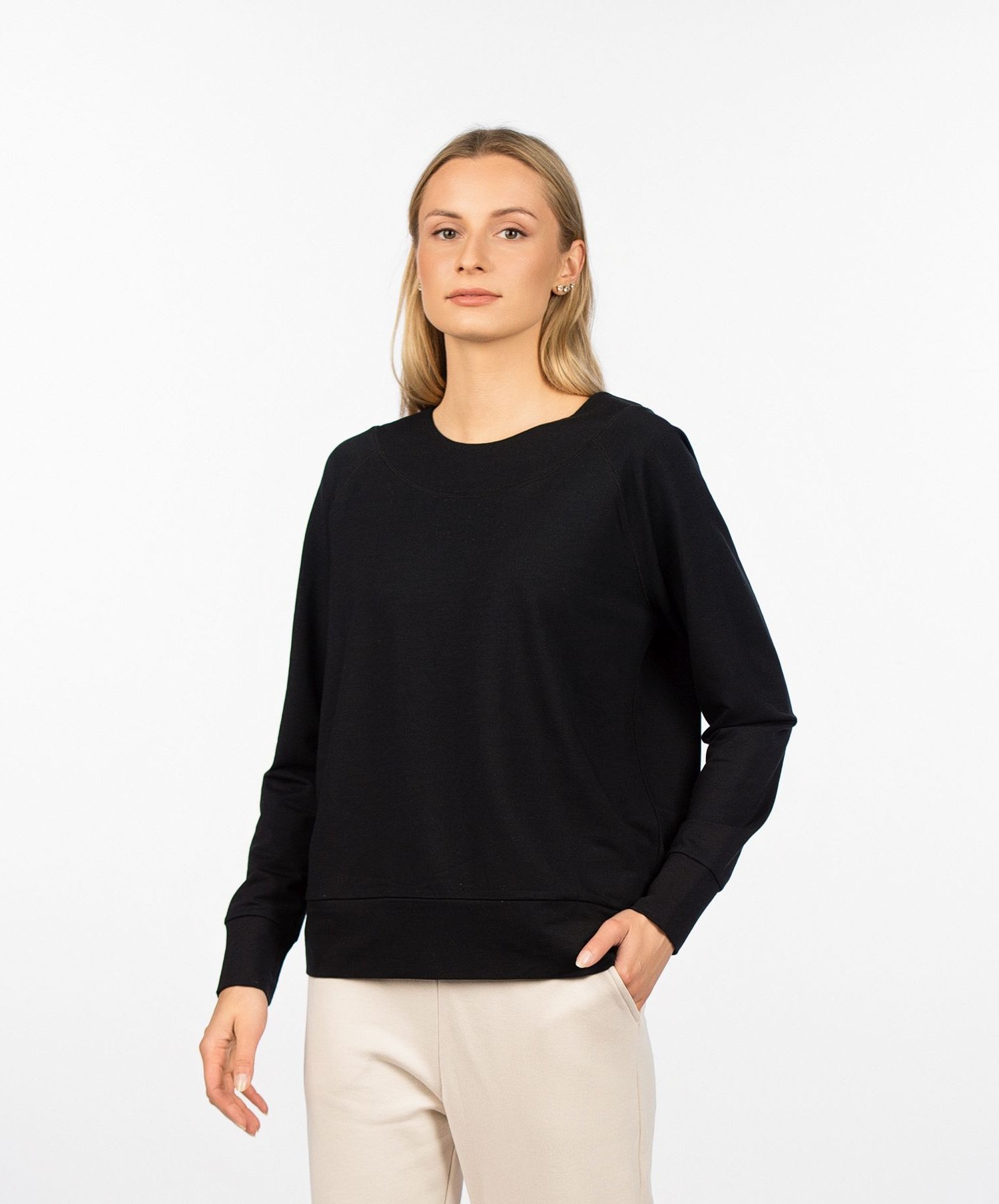 Džemperis su Tencel pluoštu ir  merino vilna