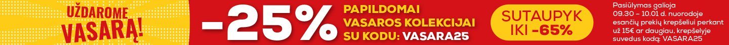 uzdarome vasara
