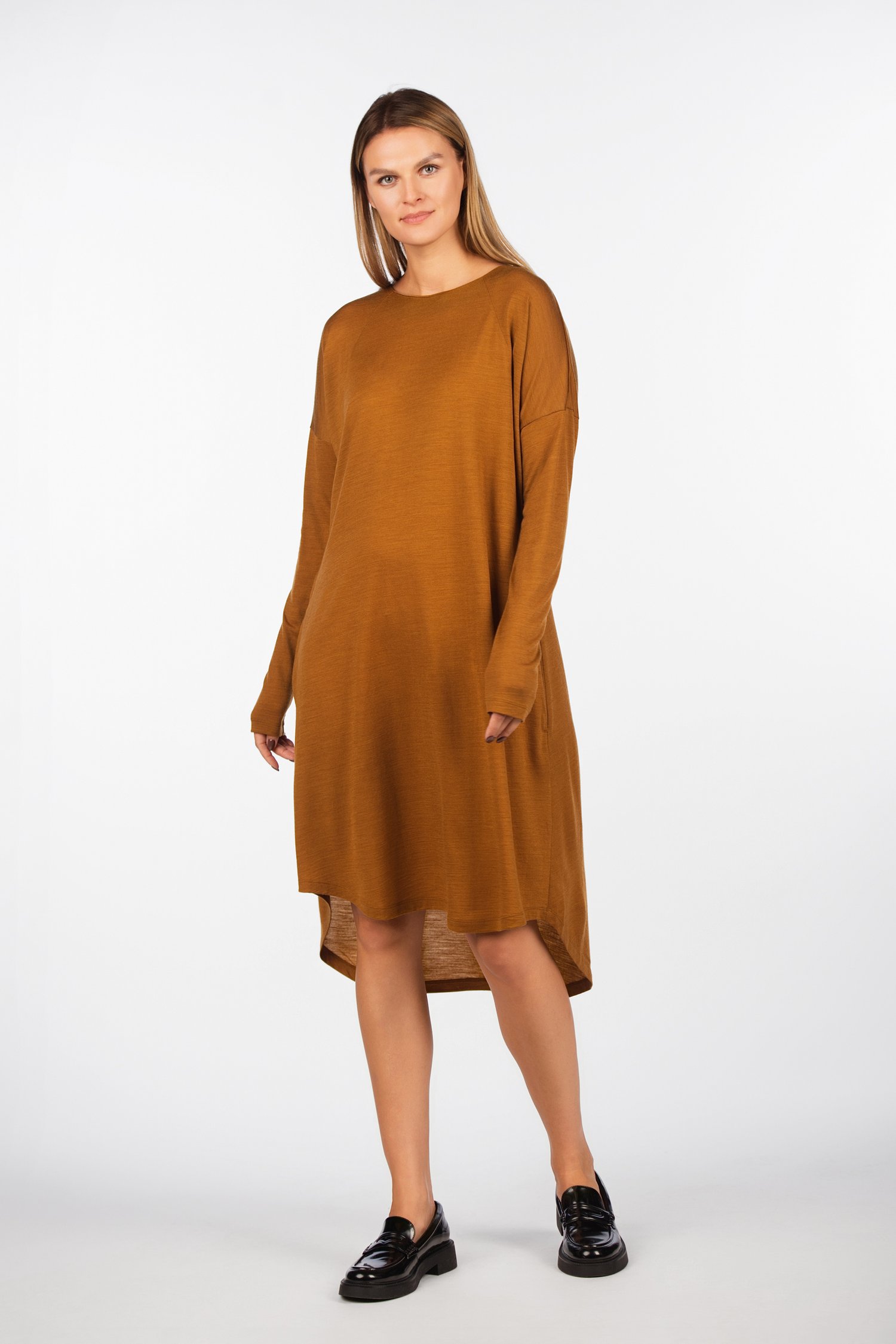 Suknelė su Tencel pluoštu ir merino vilna