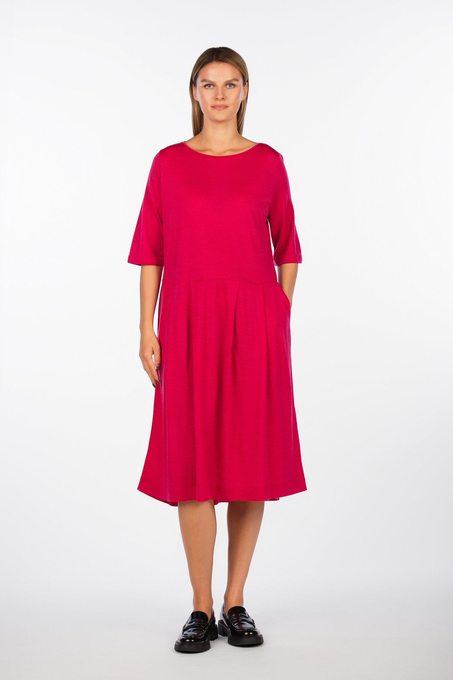 Suknelė su Tencel pluoštu ir merino vilna