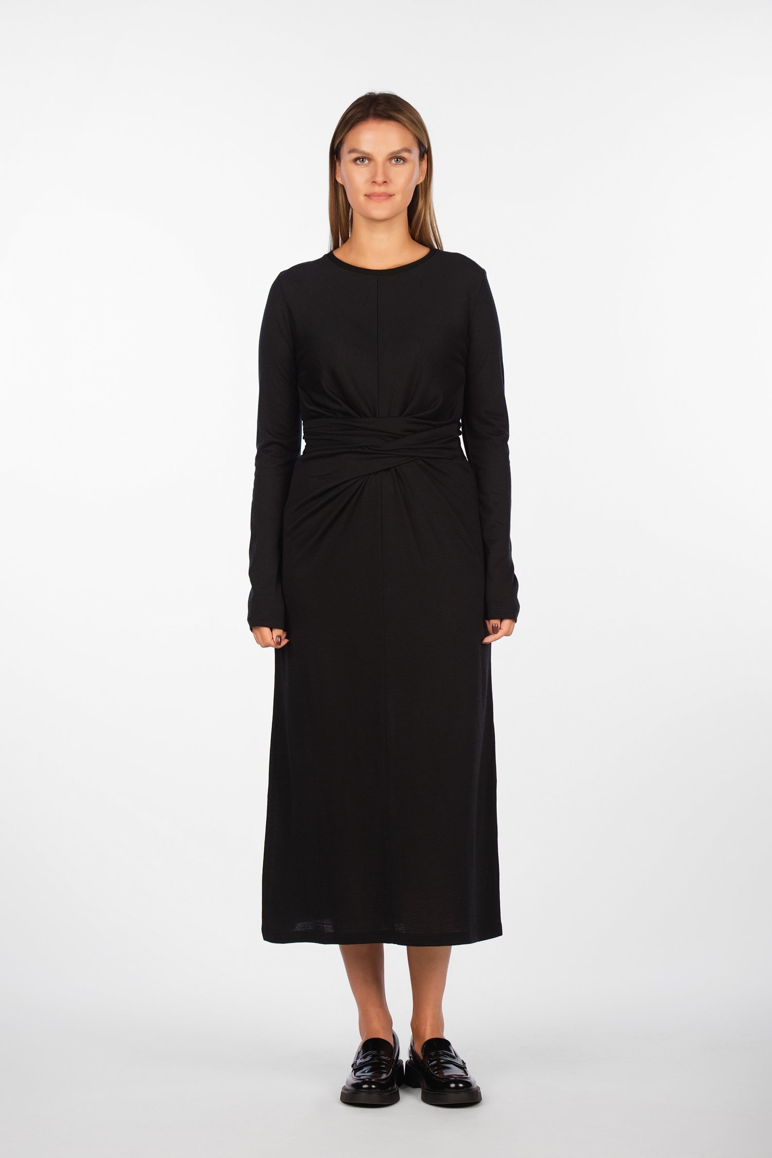 Suknelė su Tencel pluoštu ir merino vilna