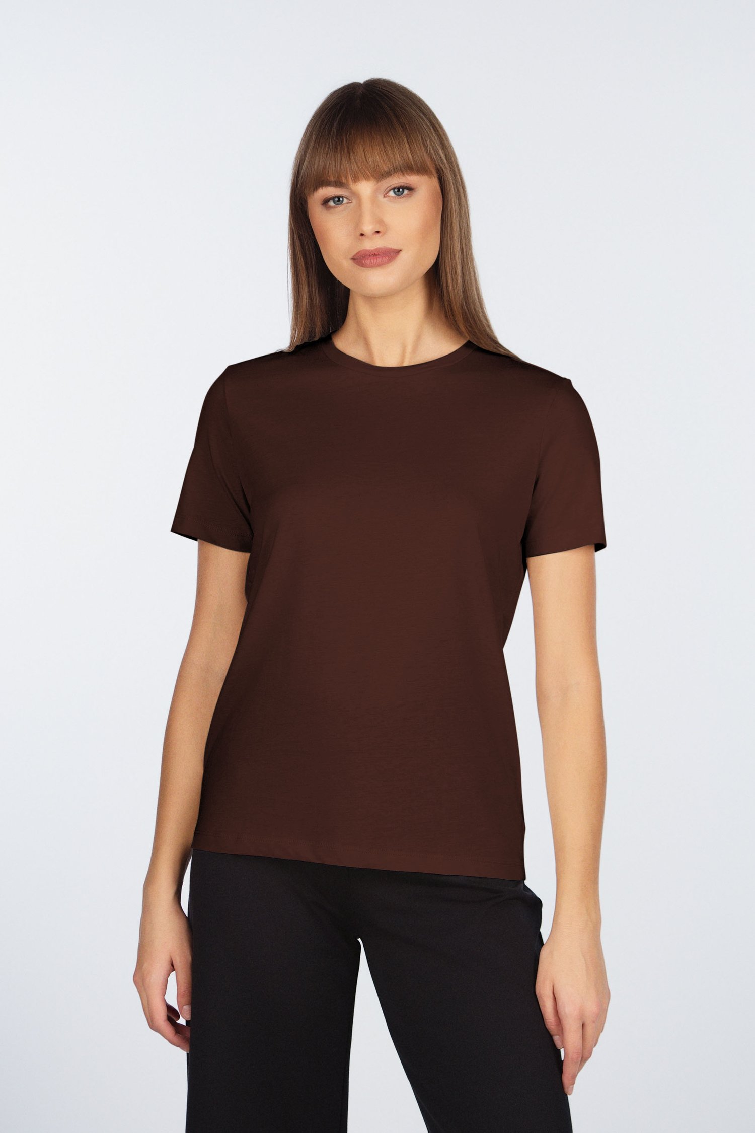 Šukuotinės medvilnės marškinėliai