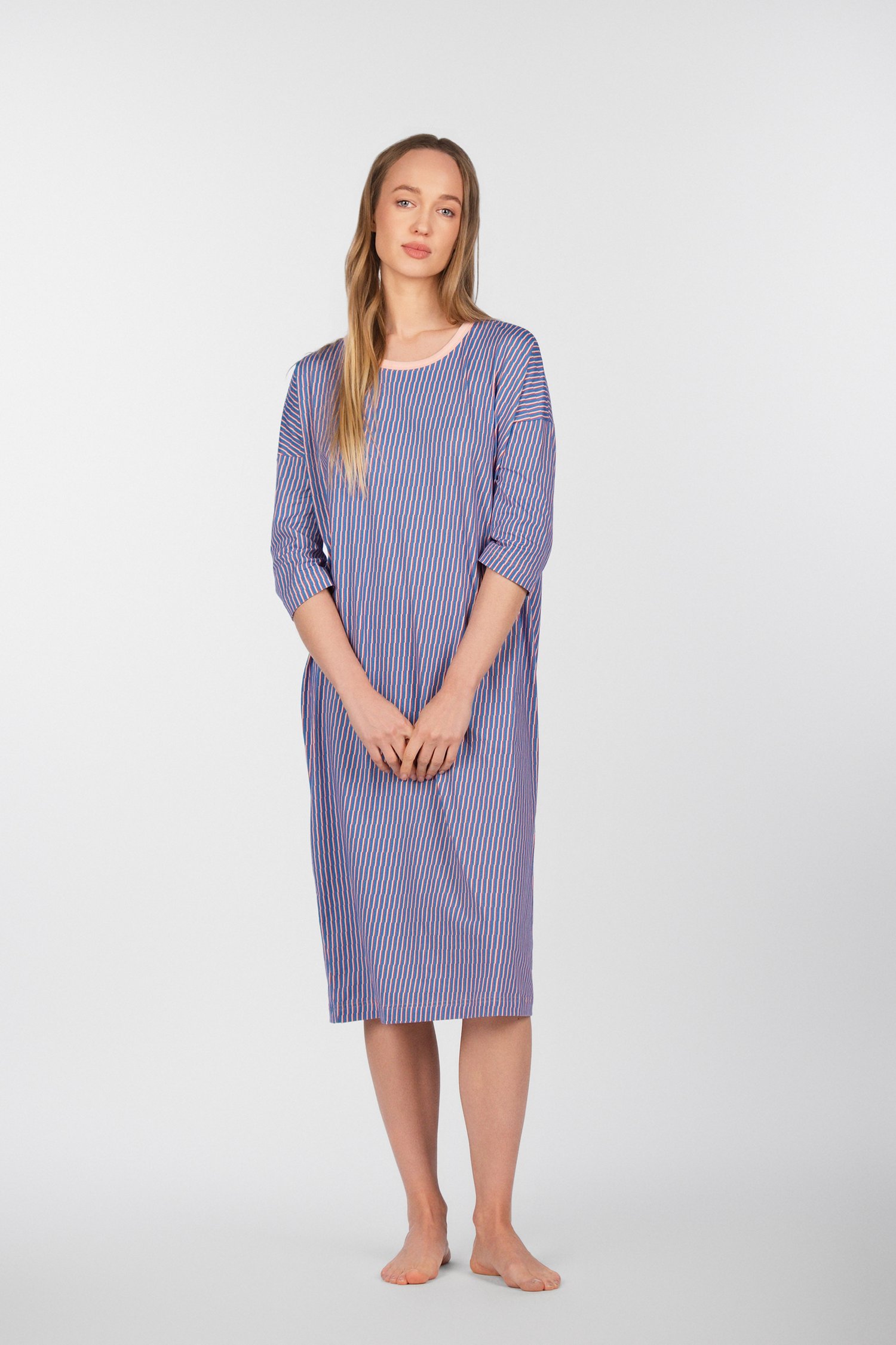 Šukuotinės medvilnės naktiniai "K. Kruopienytė"