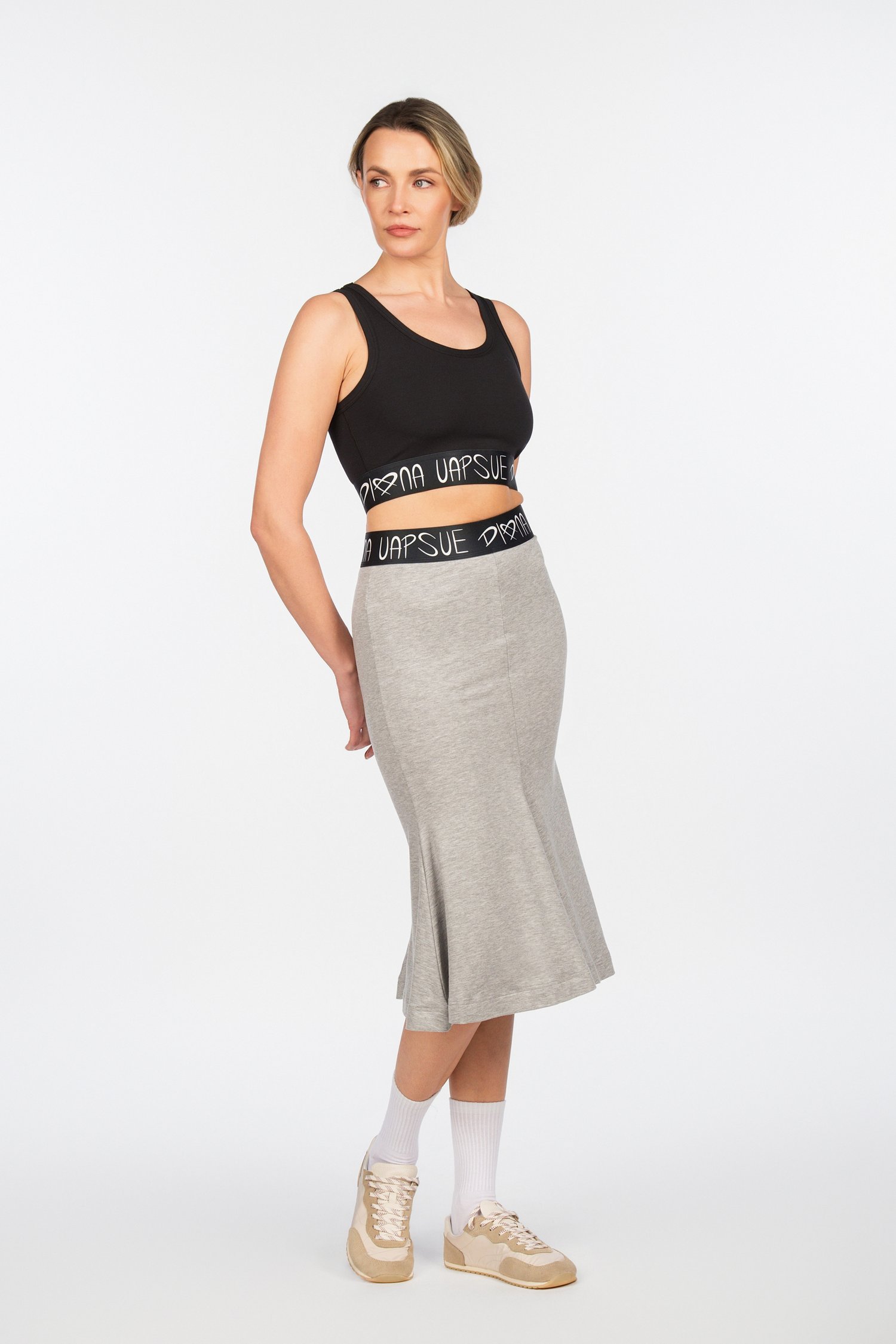 Tencel pluošto platėjantis sijonas"Diana Vapsvė"