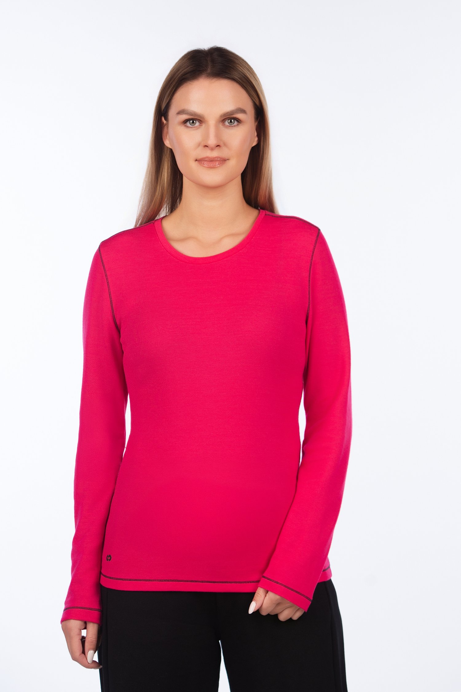 Marškinėliai su merino vilna ir modalu