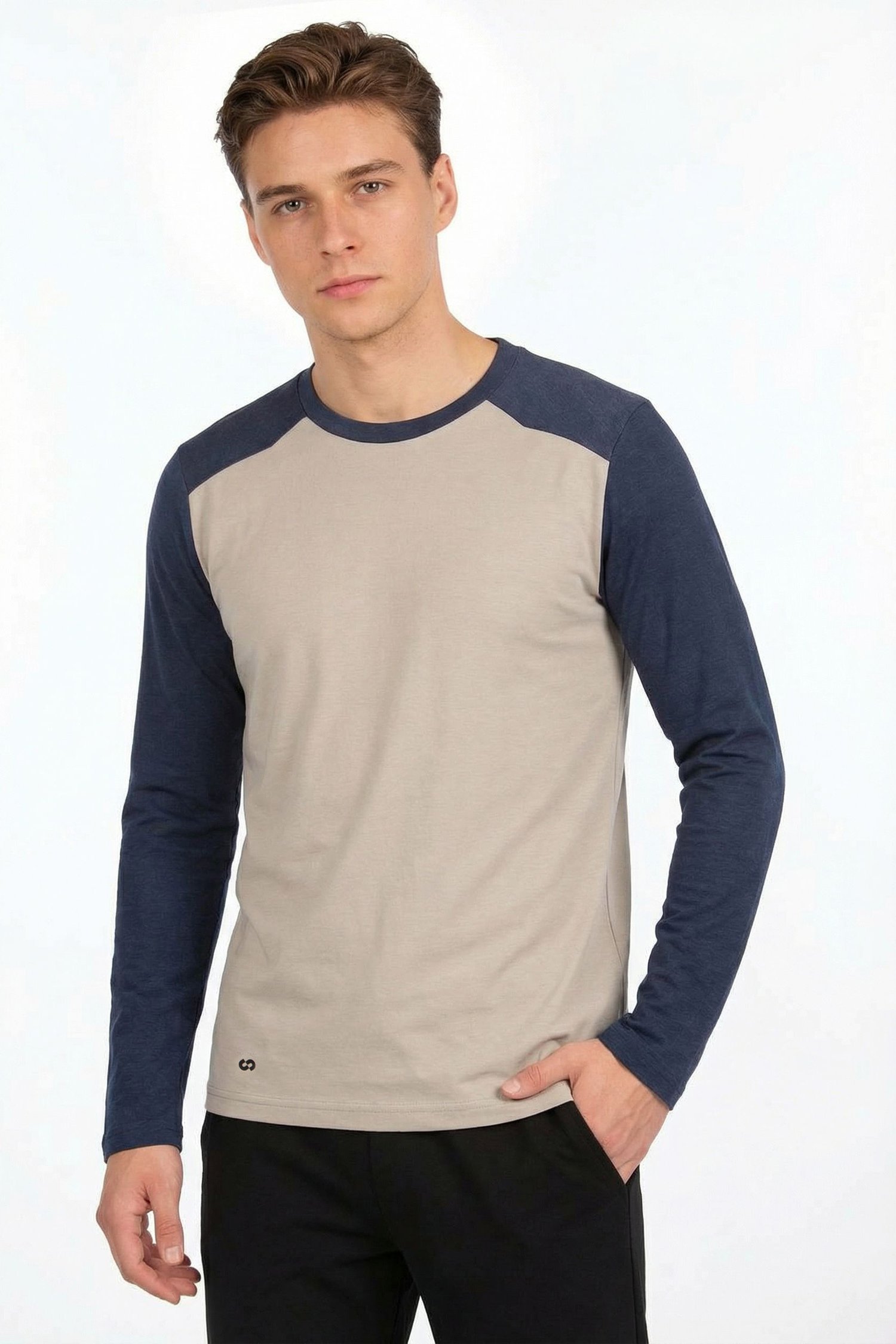 Marškinėliai su merino vilna ir modalu