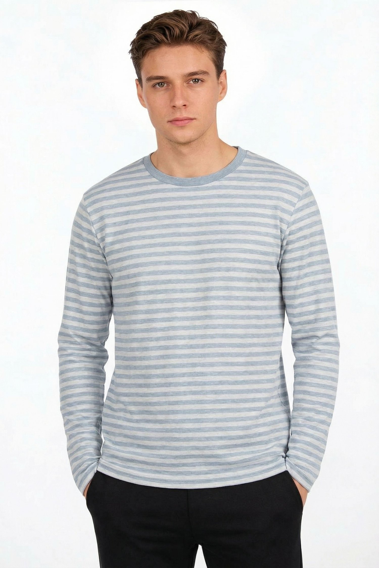 Šukuotinės medvilnės marškinėliai