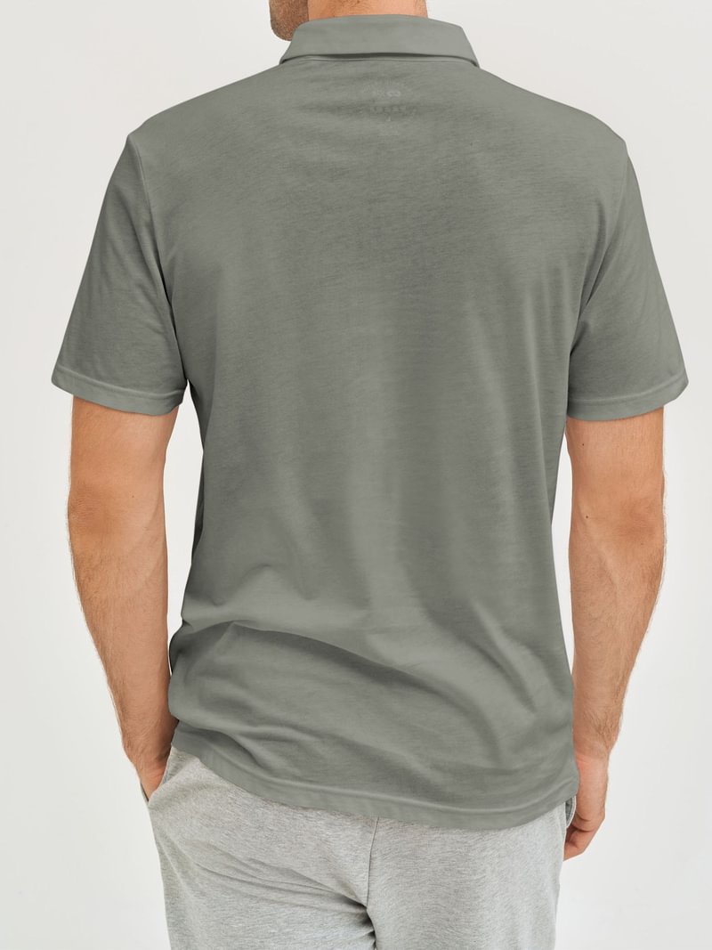 Tencel pluošto polo marškinėliai