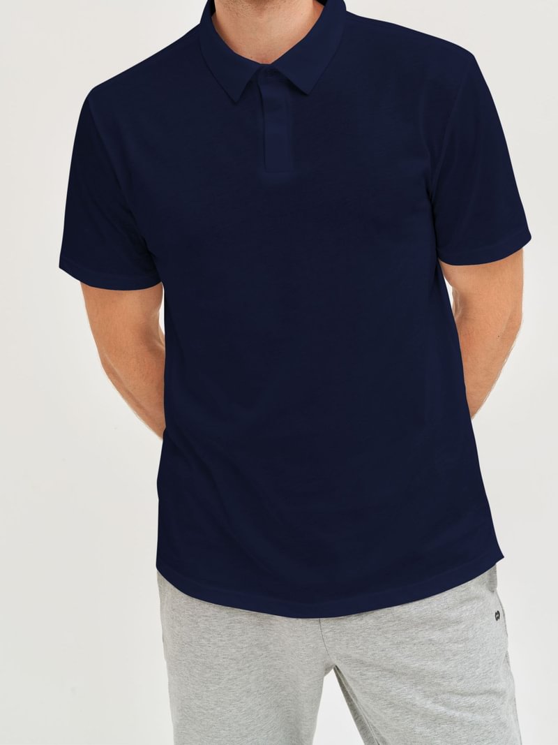 Tencel pluošto polo marškinėliai