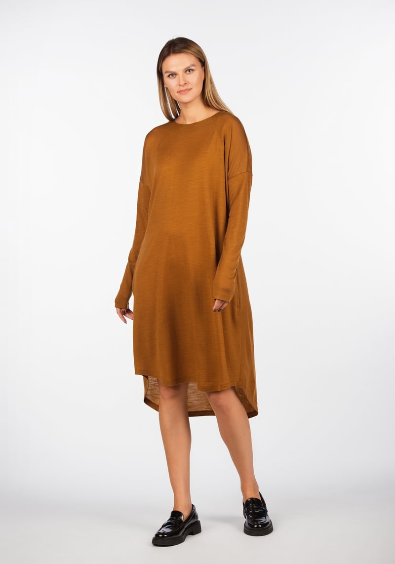 Suknelė su Tencel pluoštu ir merino vilna