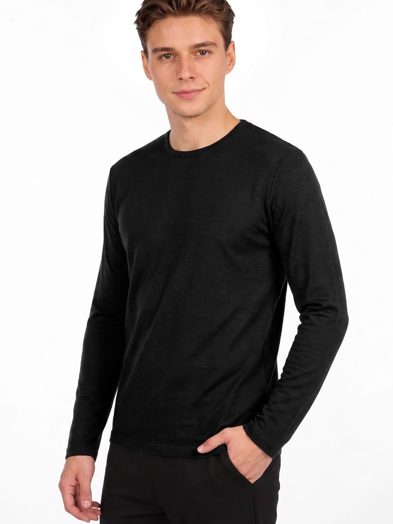 Premium merino vilnos marskineliai
