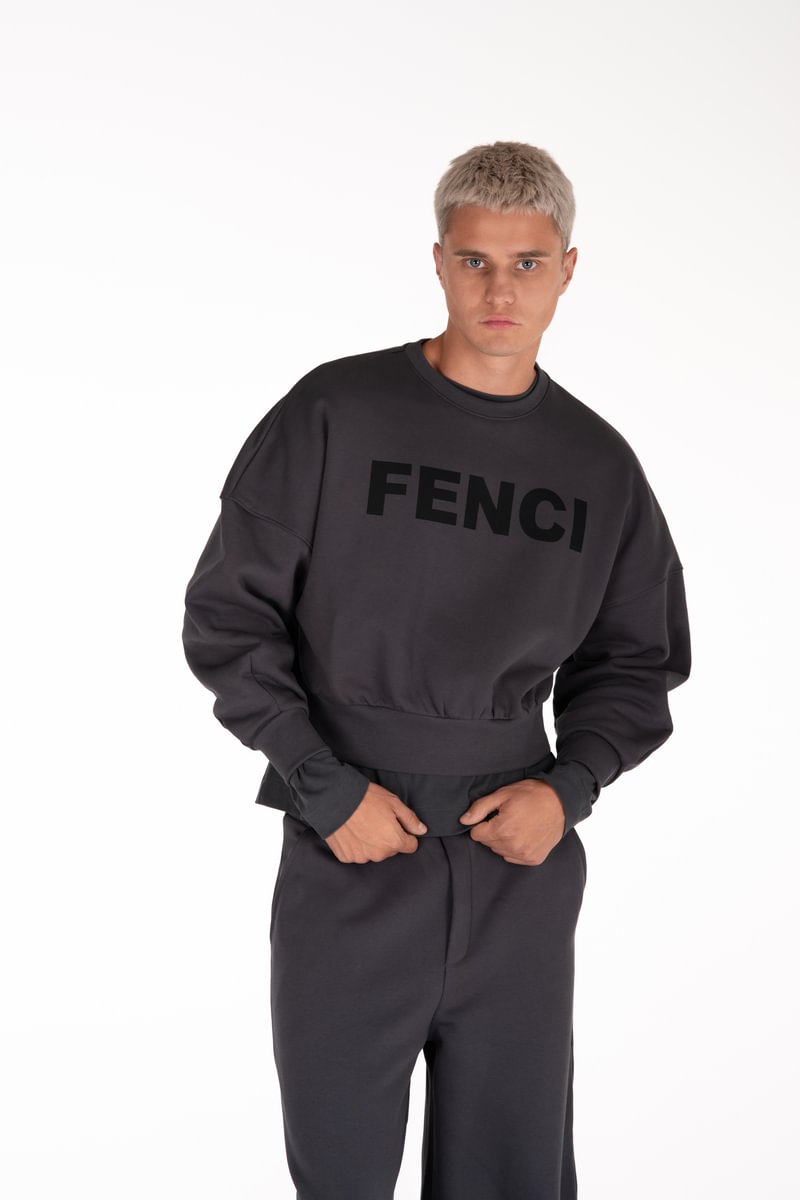 UNISEX šukuotinės medvilnės džemperis "Raimedas Latvys"