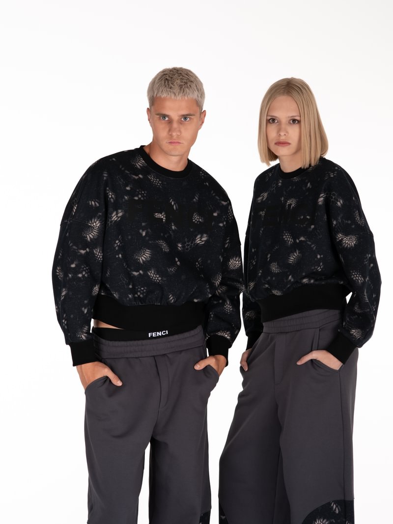 UNISEX šukuotinės medvilnės džemperis "Raimedas Latvys"