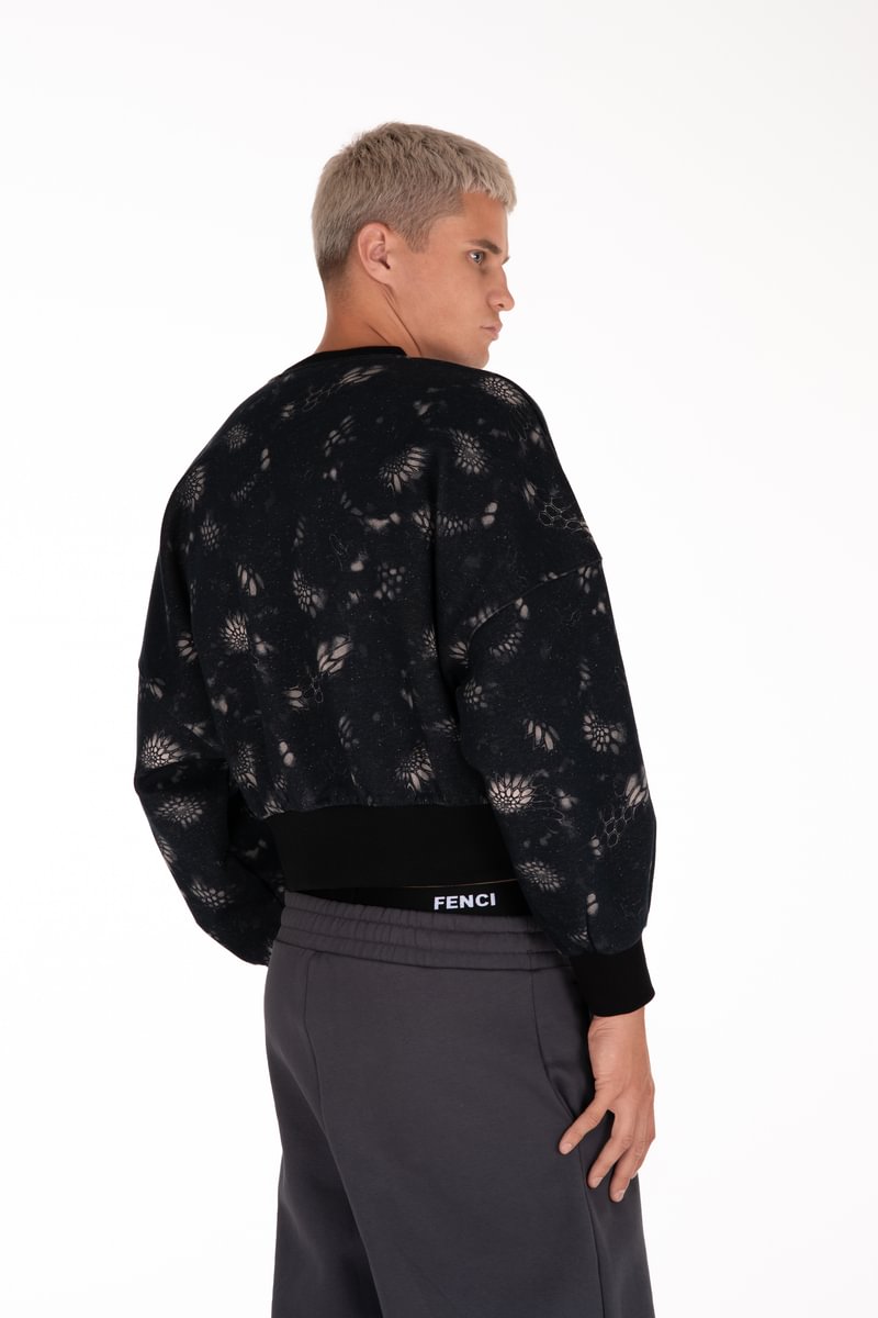UNISEX šukuotinės medvilnės džemperis "Raimedas Latvys"