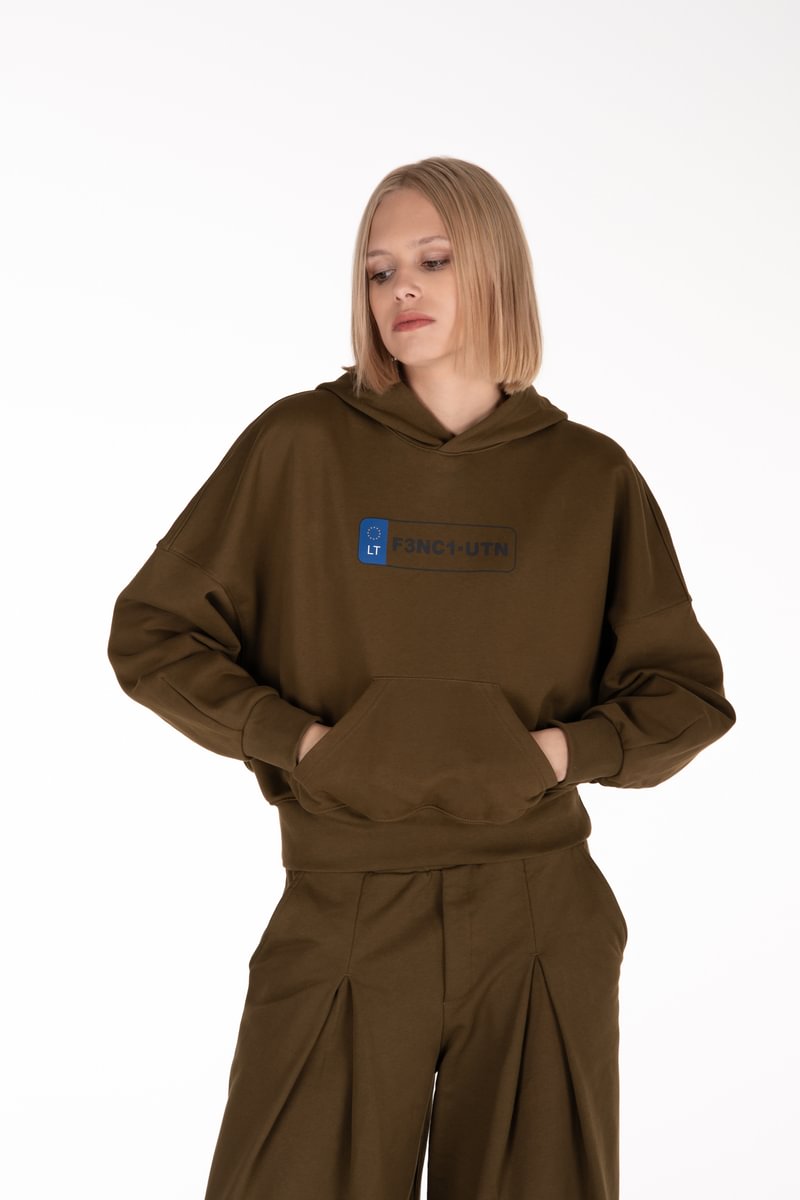UNISEX šukuotinės medvilnės džemperis "Raimedas Latvys"