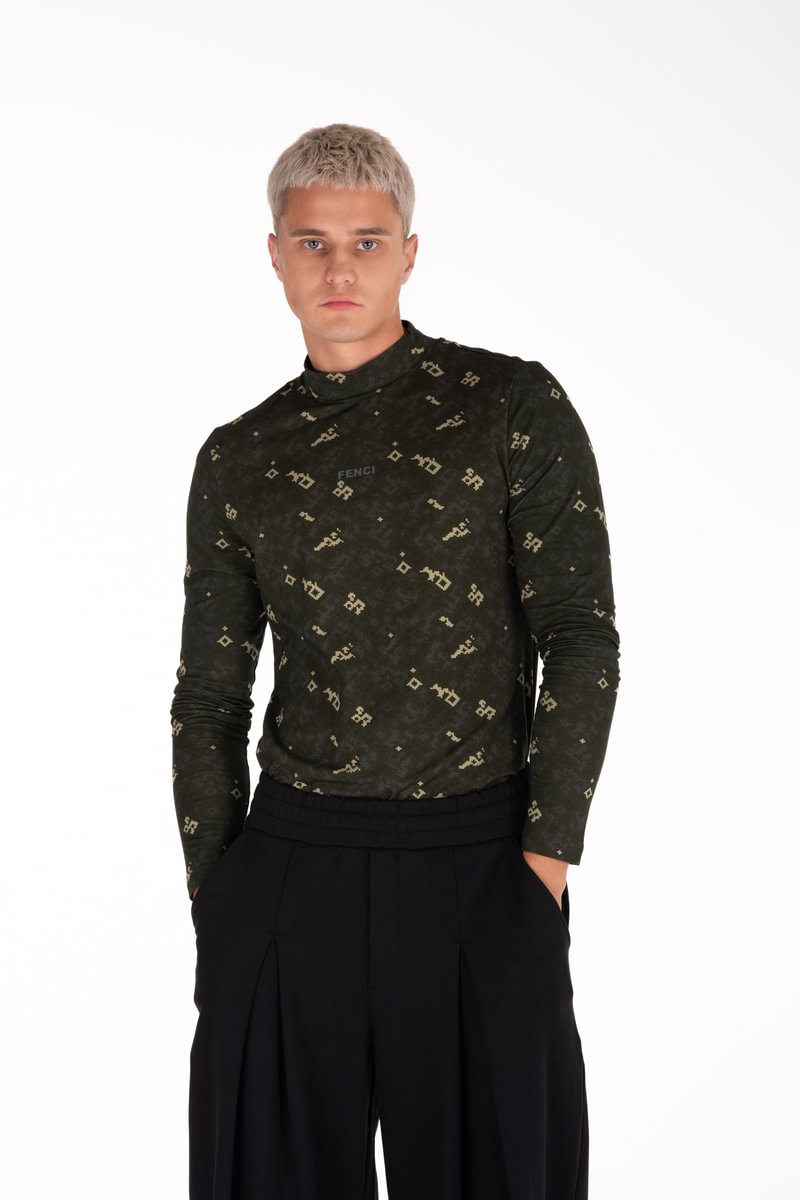 UNISEX šukuotinės medvilnės palaidinė - golfas "Raimedas Latvys"