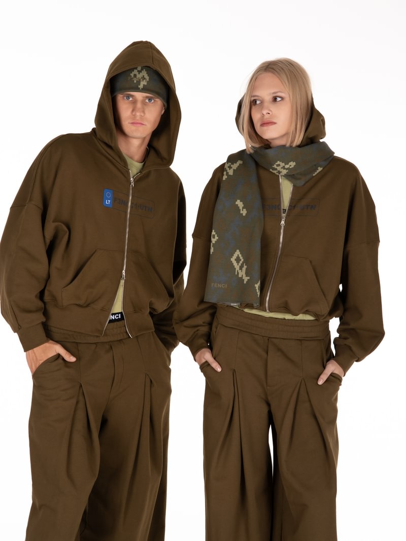 UNISEX šukuotinės medvilnės džemperis "Raimedas Latvys"