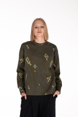 UNISEX šukuotinės medvilnės džemperis "Raimedas Latvys"