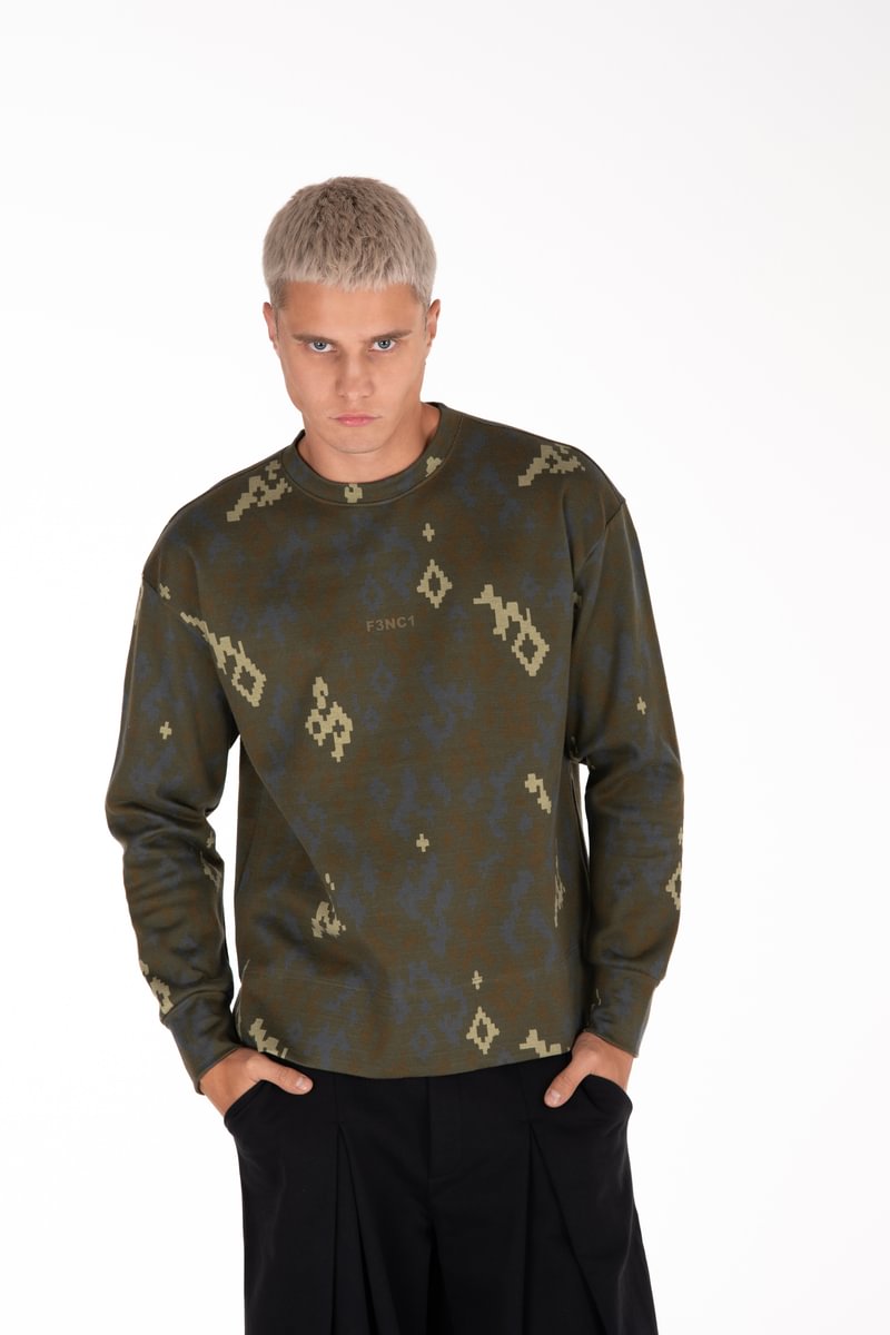 UNISEX šukuotinės medvilnės džemperis "Raimedas Latvys"
