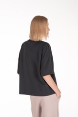 UNISEX šukuotinės medvilnės marškinėliai "Raimedas Latvys"