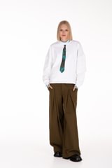 UNISEX šukuotinės medvilnės džemperis "Raimedas Latvys"