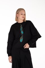 UNISEX šukuotinės medvilnės džemperis "Raimedas Latvys"