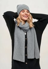 Unisex šalikas su merino vilna