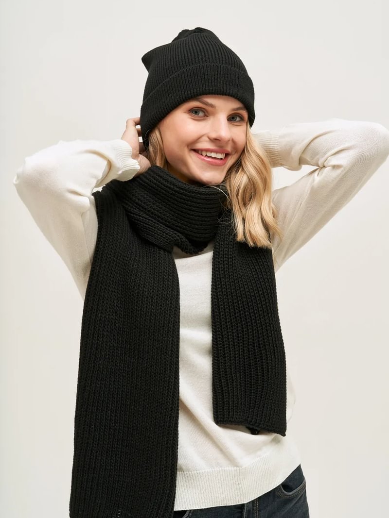 Unisex šalikas su merino vilna