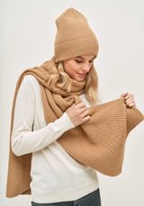 Unisex šalikas su merino vilna