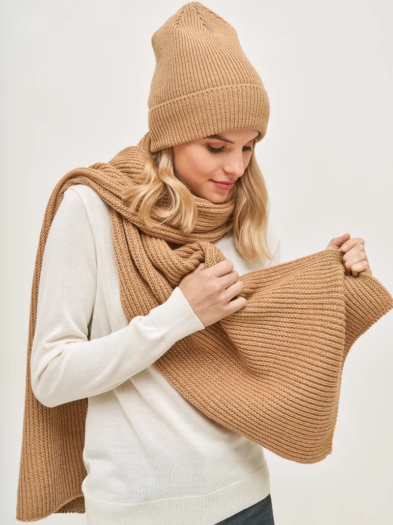 Unisex kepurė su merino vilna
